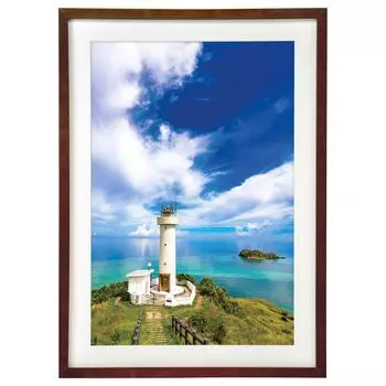 HAKUBA Фоторамка А3 Novi Wooden Acrylic Board Brown MM-01 FWMM01-BRA3N коричневый