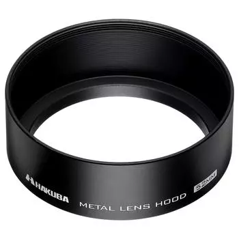 HAKUBA Lens Hood Metal Lens Hood Made of High Strength 6000 Series Aluminum Alloy For Mounting 52mm Filter Diameter Black KMH-52