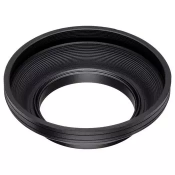 HAKUBA Lens Hood Wide Silicone Lens Hood Foldable for 52mm Filter Diameter Black KA-WSLH52