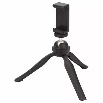 HAKUBA Mini Tripod Grip Mobile Holder Set Black Mini Tripod that Can Also Be Used as a Grip with Smartphone Adapter Selfie Commemorative Photo