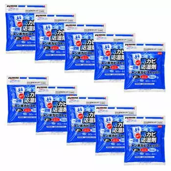 HAKUBA Средство для предотвращения плесени Jumbo Mold Stopper 10 упаковок наборов для покупки Сильный влагопоглощающий осушитель дезодорирующий (10 4) [Массовый набор]