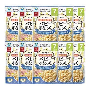 Hakubaku Baby Snack 15 г x 10 пакетиков около 7 [С месяцев]