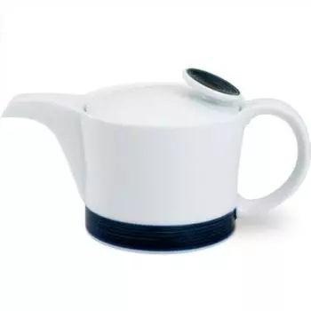 Hakusan Pottery Pot Indigo 400ml Hemp Thread ASA NO ITO Hasami Ware Made in Japan (approx.) 109cm индиго