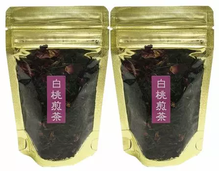 Hakuto Sencha Shizuoka green tea carefully selected by Japanese tea appraisers and sweet and juicy white peach flavored green tea 40g 15 Iced in hot