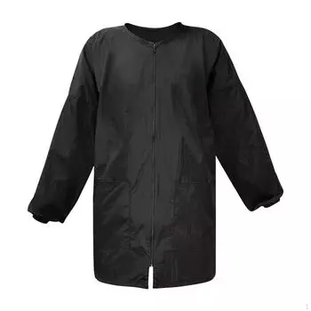 Халат для ухода за домашними животными, длинная куртка для парикмахера, эластичные манжеты для укладки волос