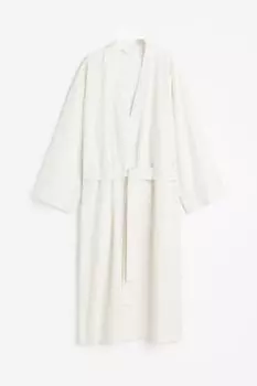 Халат из смесового льна
