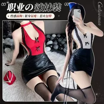 Халат Свободный Секретарь Желание Горячая Униформа Соблазнение Сексуальный Пижамный Костюм Знакомства Маленький Секс Грудь Чистый average size (80-60 kg)
