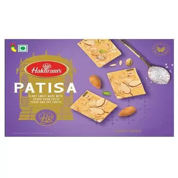 Haldiram s Patisa, 400г, Подарочный набор индийских сладостей к Дивали