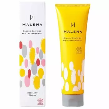 Halena Очищающий гель Натуральный поры Средство для снятия макияжа Чувствительная кожа Органический Горячий Не требует мытья 170 г 100% Без добавок