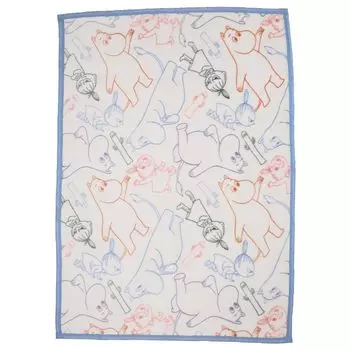 Half Blanket 1465005500 01 Moomin H140 x W100cm [Marushin] Approx.