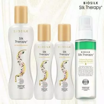 Half Club Silk Therapy Silk Therapy 3D Volumizing Essence 150ml + 60ml x 2 + Volume Mist 125ml