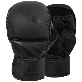 Half Finger Boxing Gloves Kickboxing Gloves Fight Gloves for Adult Children # Children