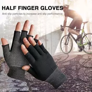 Велосипедные перчатки с половиной пальца для мужчин и женщин, противоскользящие, дышащие, летние велосипедные перчатки, спортивные перчатки без пальцев для тренировок в тренажерном зале, велосипедные перчатки United States
