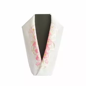 Half Half Coming of Age Pink [Watmosphere] Collar, Collar, Embroidery, White, Stylish, Furisode, Ceremony, AI-5, розовый
