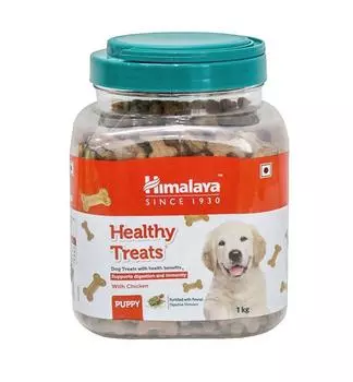 Хэлфи Тритс: корм для щенков (1 кг), Healthy Treats Puppy, Himalaya