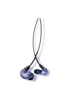 Hall of Fame Gold SHURE Wired Purple High Sound Isolation Gaming Special Edition Canal Type Wireless Convertible MMCX Recable Professional