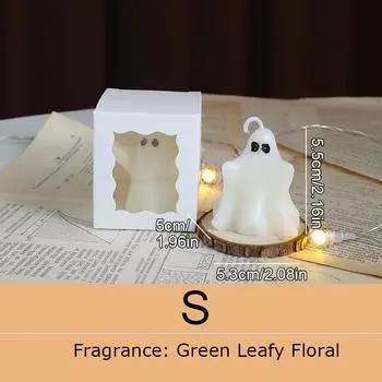 Хэллоуин Ароматерапия Хэллоуин Реквизит Бездымные Свечи Украшение для Вечеринки Аромат для Комнаты Подарок 1 ШТ.