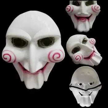 Хэллоуин бензопила Маска страха маньяк-убийца фильм косплей праздничные принадлежности фестиваль призраков реквизит маскарад маска ужаса на День дурака