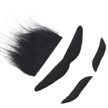 Хэллоуин борода усы брови костюм украшение для вечеринки борода волосы на лице усы реквизит зеленый