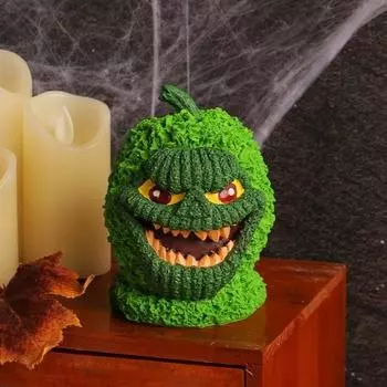 Хэллоуин Череп Тыква Украшения Смоляный Череп Пень Тыквенная Голова Статуя Страшный Стол B