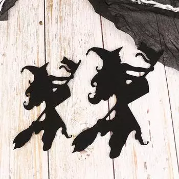 Хэллоуин деревянная дверная рама дверной уголок знак украшение черный кот паук магия ведьма забавная настенная наклейка украшение для праздничной вечеринки as the picture