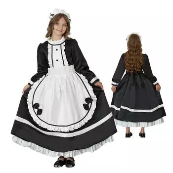 Хэллоуин Девушки Принцесса Платье Ролевая Игра Маскарад Косплей Костюм Головной Убор + Юбка 10 чёрный