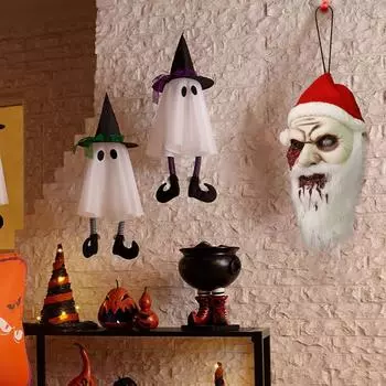 Хэллоуин Дом с привидениями Бар Комната Побег Ужасы Декорации Реквизит белый