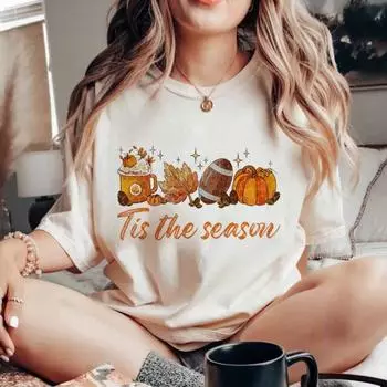 Хэллоуин футболка женская одежда письмо женская мода мультфильм с коротким рукавом Хэллоуин тыква принт повседневная универсальная мода M