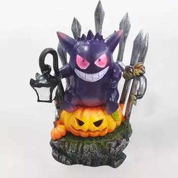 Хэллоуин Gengar-King Light, украшения фигурок, украшения из смолы One Size фиолетовый