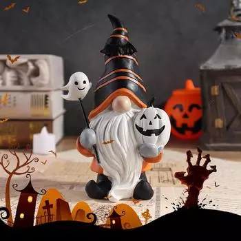 Хэллоуин Гном Гном Украшения Изделия из Смолы Гостиная Кабинет Праздничные Украшения One Size