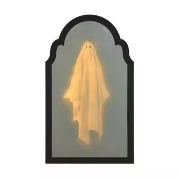 Хэллоуин Голограмма Зеркало Призрак Светодиодная Подсветка Жуткое Зеркало Призрак для Хэллоуина В помещении На улице Декор Комнаты Дома с Привидениями S A