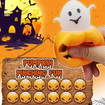 Хэллоуин Голова Мяч для снятия стресса, Милые Страшные Игрушки-прыгуны, Снятие стресса, Игрушки для снятия стресса One Size