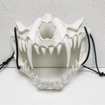 Хэллоуин Хэллоуин Маска Высококачественные материалы Подробный Самый высокий рейтинг Сложная необходимая маска Дракон Тигр Хэллоуин Маска Страх