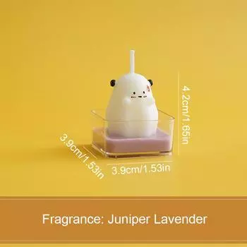 Хэллоуин Имитация тыквы Креативное искусственное украшение для вечеринки Свеча из соевого воска Настольная мультяшная атмосфера призрака 8 стилей