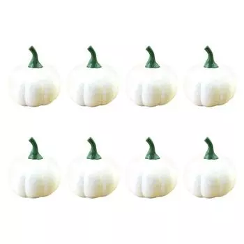 Хэллоуин искусственная мини-пена тыква имитация реквизит для вечеринки Декор 6/8/12 шт/комплект 8 pcs