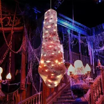 Хэллоуин Кокон Труп Надувной Висячий Призрачный Опора Реалистичный Крытый Наружный Декор Двор Декор для Дома с Привидениями Without Light