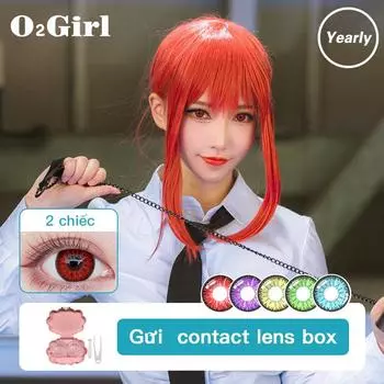 Хэллоуин косплей MrsH цветные контактные линзы, красивые зрачки, яркие цвета, ролевая игра, красивые эффекты, устрашающие эффекты