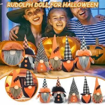 Хэллоуин Кукла Фестиваль Призраков Безликая Кукла Украшение Сцены Украшение Гном разноцветный