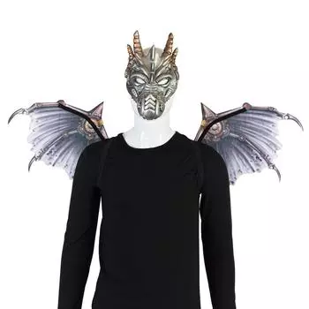 Хэллоуин Марди Гра Взрослый Маскарад Маска Крылья Набор single code
