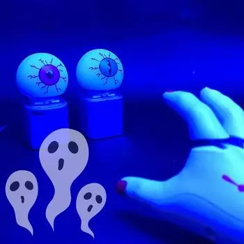 Хэллоуин Механическая клавиатура брелок Электронный палец кнопка брелок для детей красный