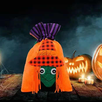 Хэллоуин мешок сладостей конфеты подарок для женщин мужчин упаковка подарков фестиваль Witch
