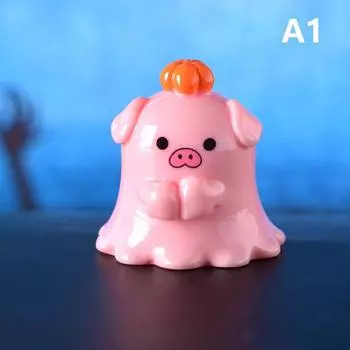 Хэллоуин Микропейзаж Миниатюрные фигурки из смолы Миниатюрные украшения для сада фей Милая тыква Призрак Вампир Украшение