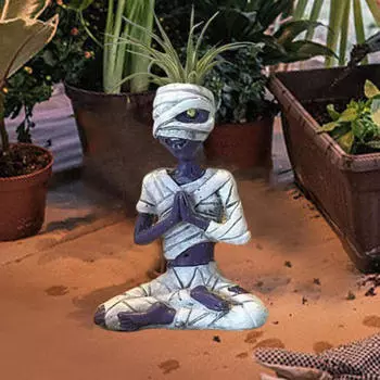 Хэллоуин Мумия Статуя Орнамент Креативная модель ужасов Фигурка для шкафов