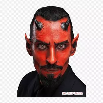 Хэллоуин Мужской Дьявол Дьявол Демон Утюг на термопереносной печати виниловые нашивки наклейки для одежды DIY аппликации моющиеся нашивки