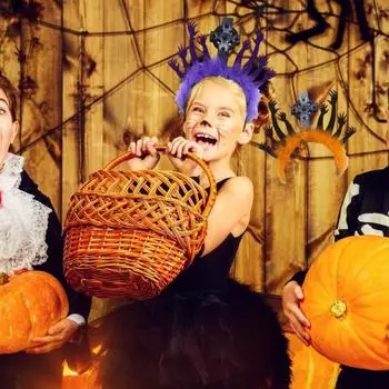 Хэллоуин Надгробие Зомби Ручная Повязка на Голову Противоскользящая Многоразовая Косплей Костюм Вечерние Праздничные Украшения Повязка Для Волос Аксессуар Подарок оранжевый