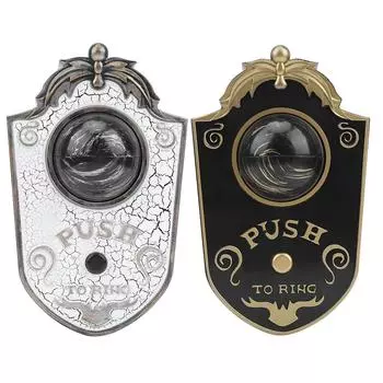 Хэллоуин одноглазый дверной звонок украшение на дверь подвесной дверной звонок глазное яблоко со звуком Black Black