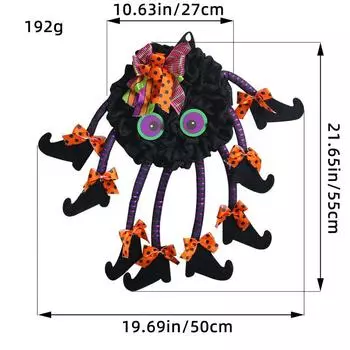 Хэллоуин Паук Венок Атмосферные Украшения U3-240,000 Holy Spider Wreath