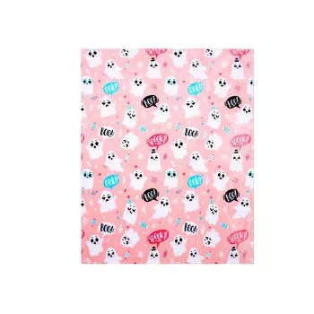 Хэллоуин Плед Ведьма Мягкий Плюшевый Уютный Фланелевый Хэллоуин Плед Украшение Для Вечеринки Диван Кровать Гостиная One Size белый