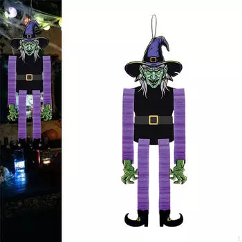 Хэллоуин Подвесное украшение Ведьма Украшение Жуткий, Фестиваль Творческий Домашний Декор, Праздничные Принадлежности