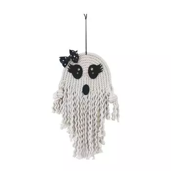 Хэллоуин подвесной кулон с призраком ручной работы призрак с украшением для длинных волос для Хэллоуина Крытый дом с привидениями Декор для вечеринки